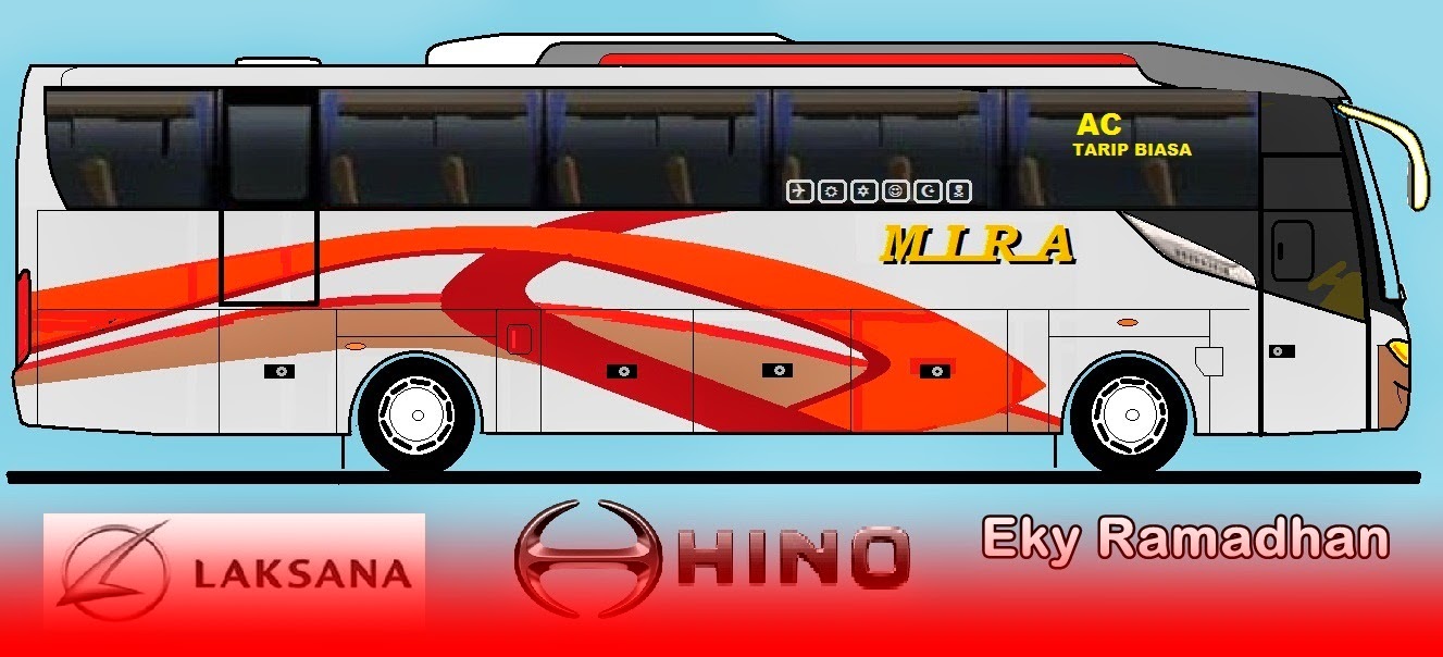 Desain Bus Indonesia Kumpulan Desain Bus