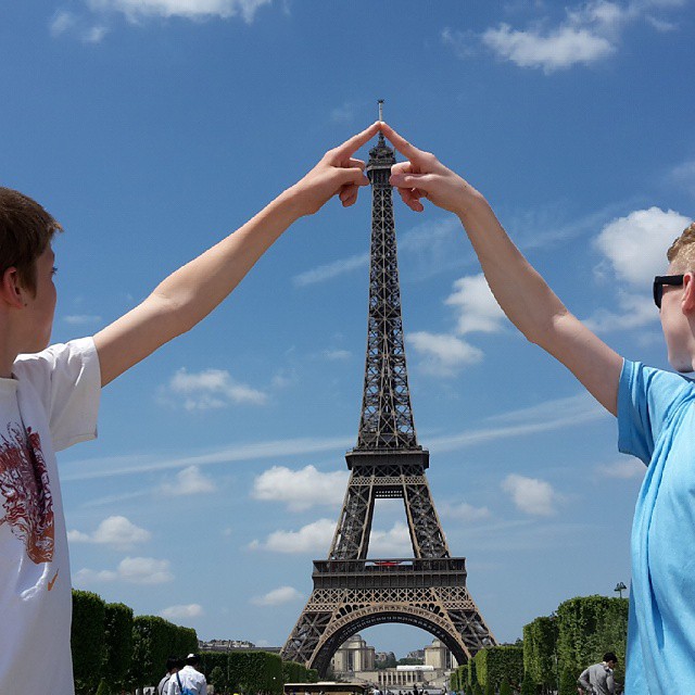 Ryan and Blaise and The Eiffel