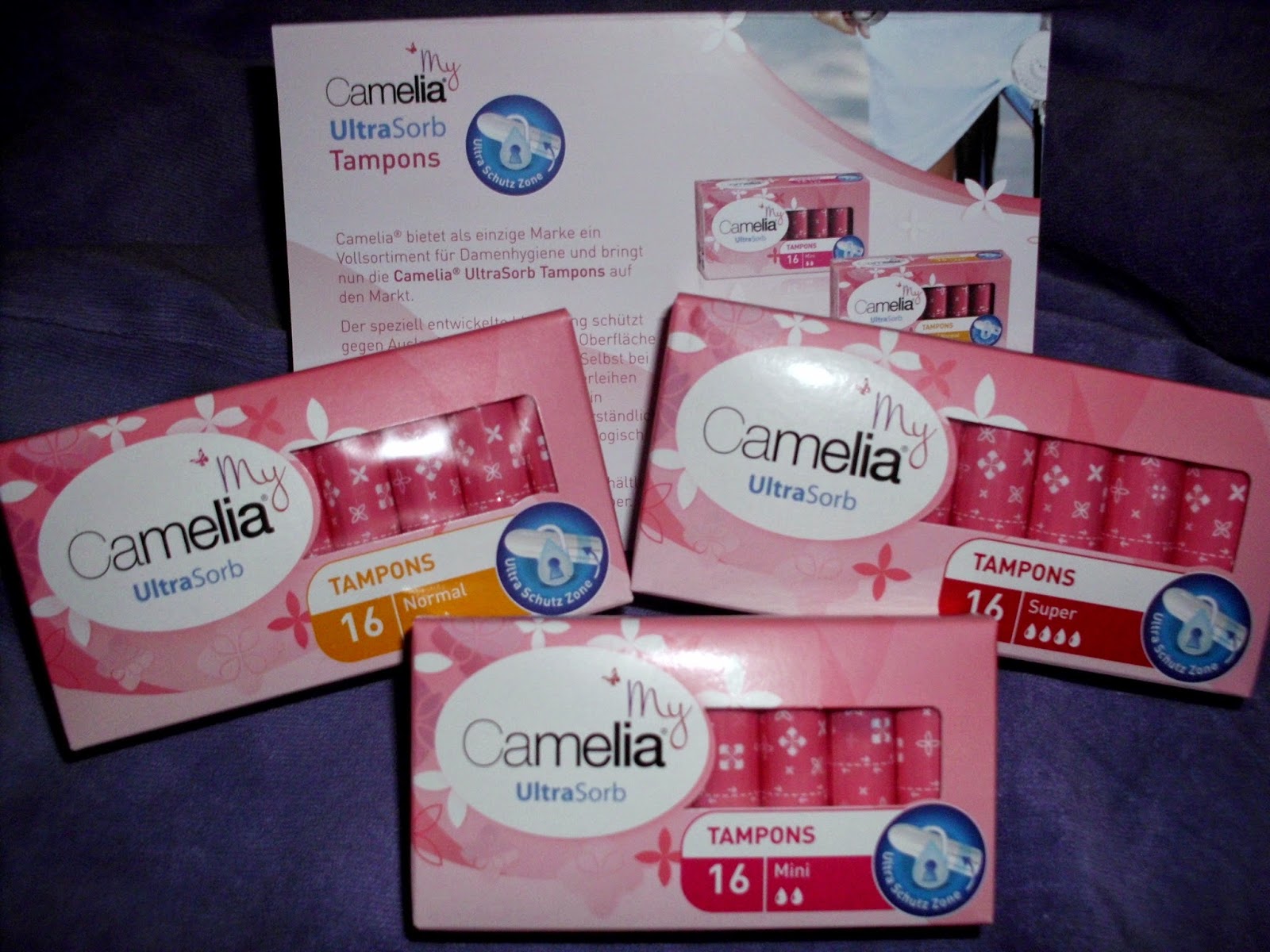 Absolut ehrlich!***** Camelia UltraSorb Tampons