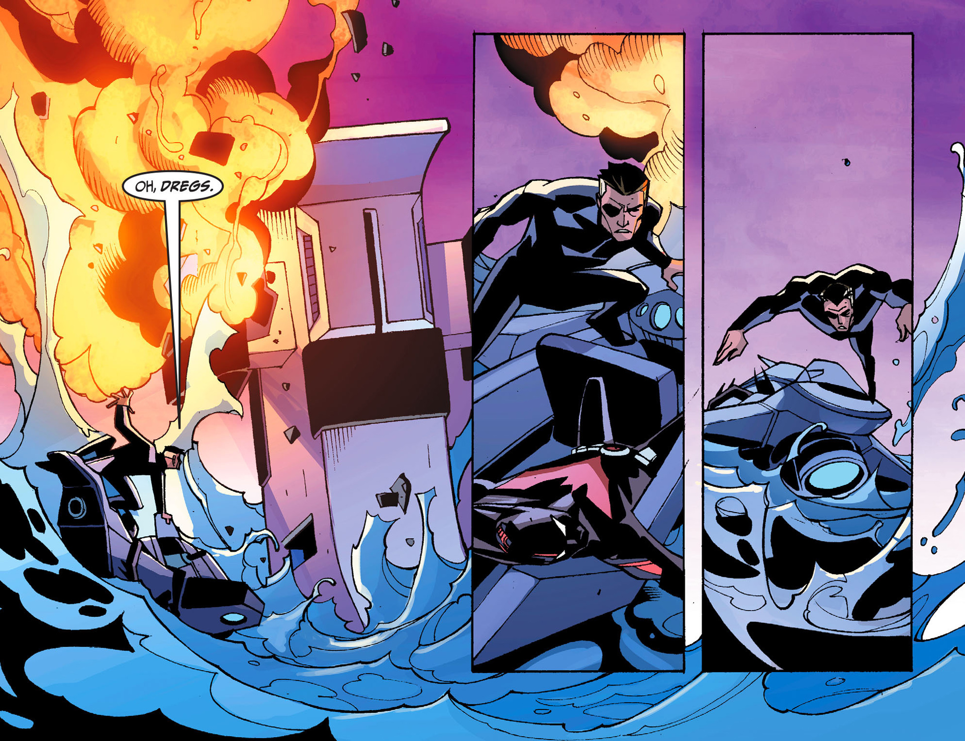 Read online Batman Beyond 2.0 comic -  Issue #6 - 7
