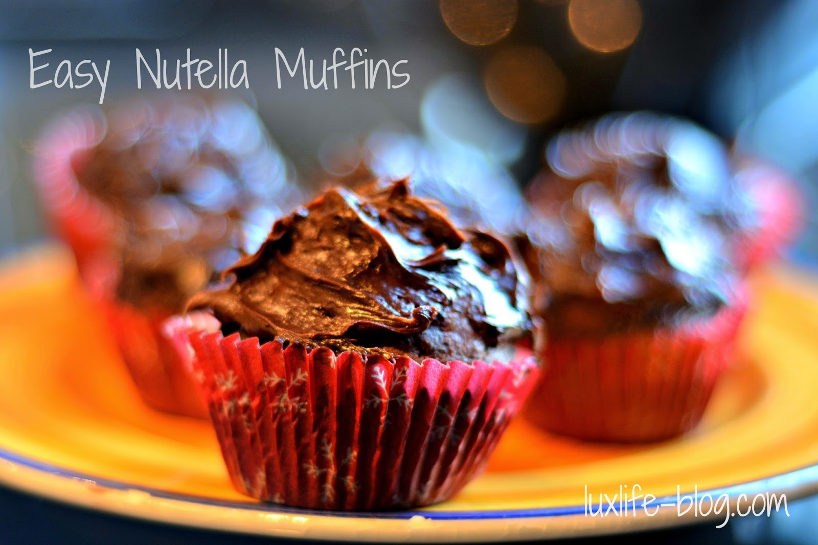 Easy Nutella Muffins Recipe. | Lux Life London - Luxury Lifestyle ...