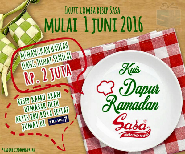 Dapur Ramadhan Sasa Dapur Ramadhan Sasa