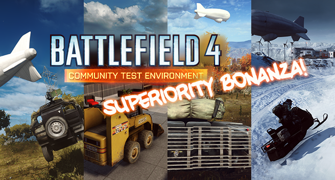 Jeep Superiority e outros novos modos foram disponibilizados no CTE do Battlefield 4