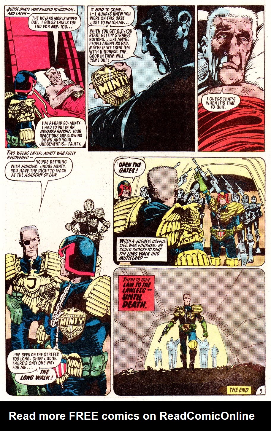 Read online Judge Dredd: The Complete Case Files comic -  Issue # TPB 3 - 213