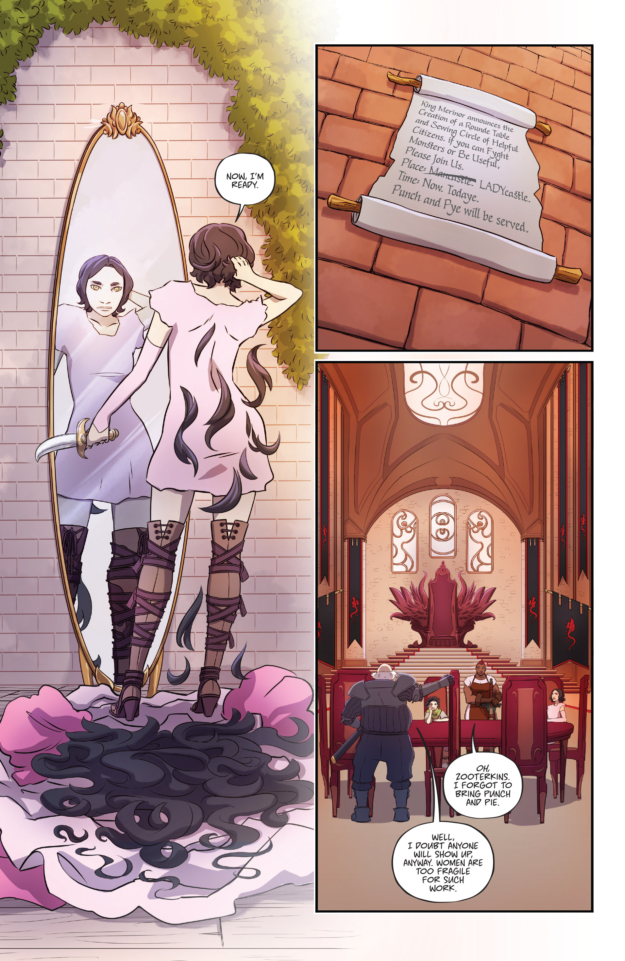 Read online Lady Castle comic -  Issue #1 - 16