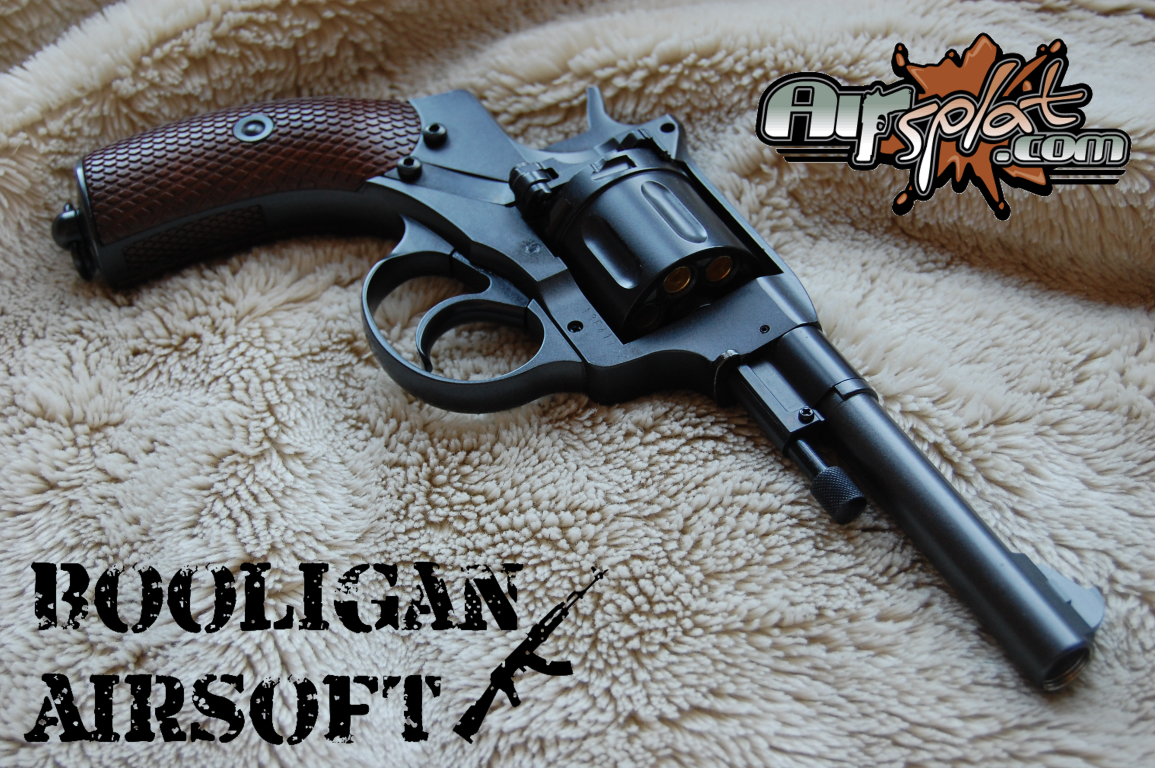 Booligan's Airsoft Reviews: Wingun Nagant M1895 CO2 Revolver