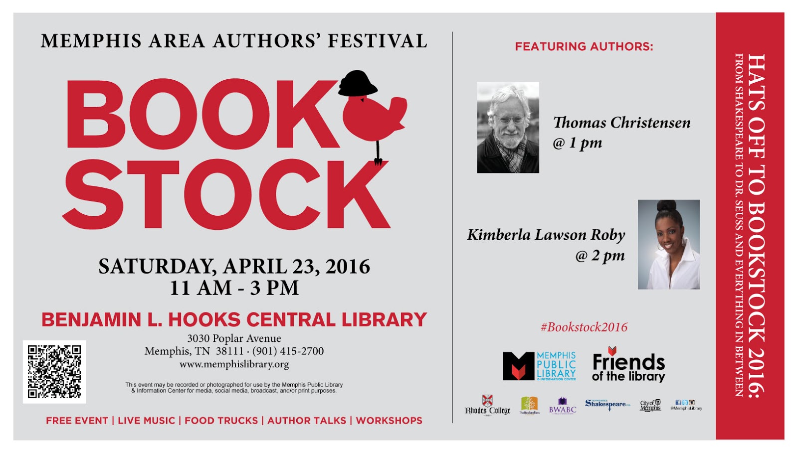 Memphis Reads Archive [Library Events and Programs] Bookstock at