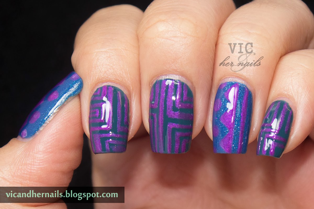 4. Tribal Nail Art for Guys - wide 9