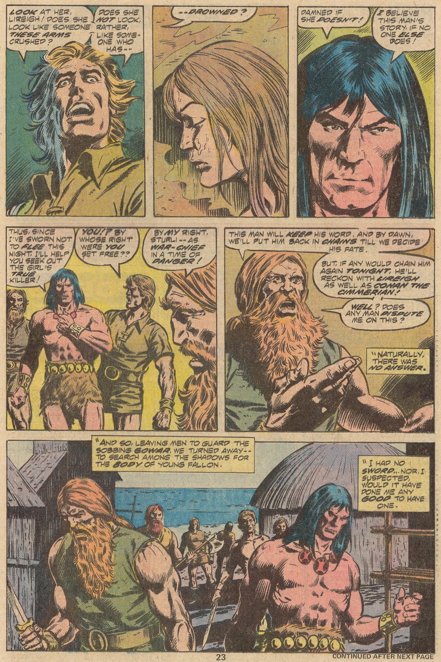 Read online Conan the Barbarian (1970) comic -  Issue #69 - 15