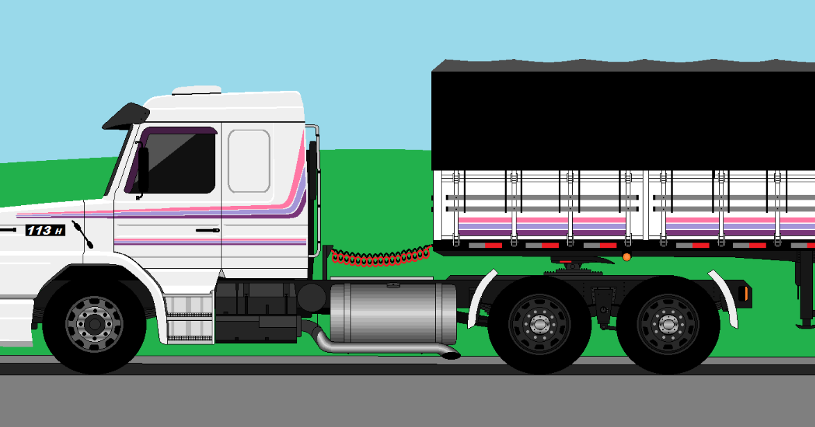 Como Desenhar Uma Scania 113 H  Scania 113, Desenho de caminhão scania,  Scania