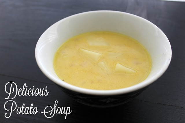 Delicious Potato Soup - a great meal for cool fall evenings