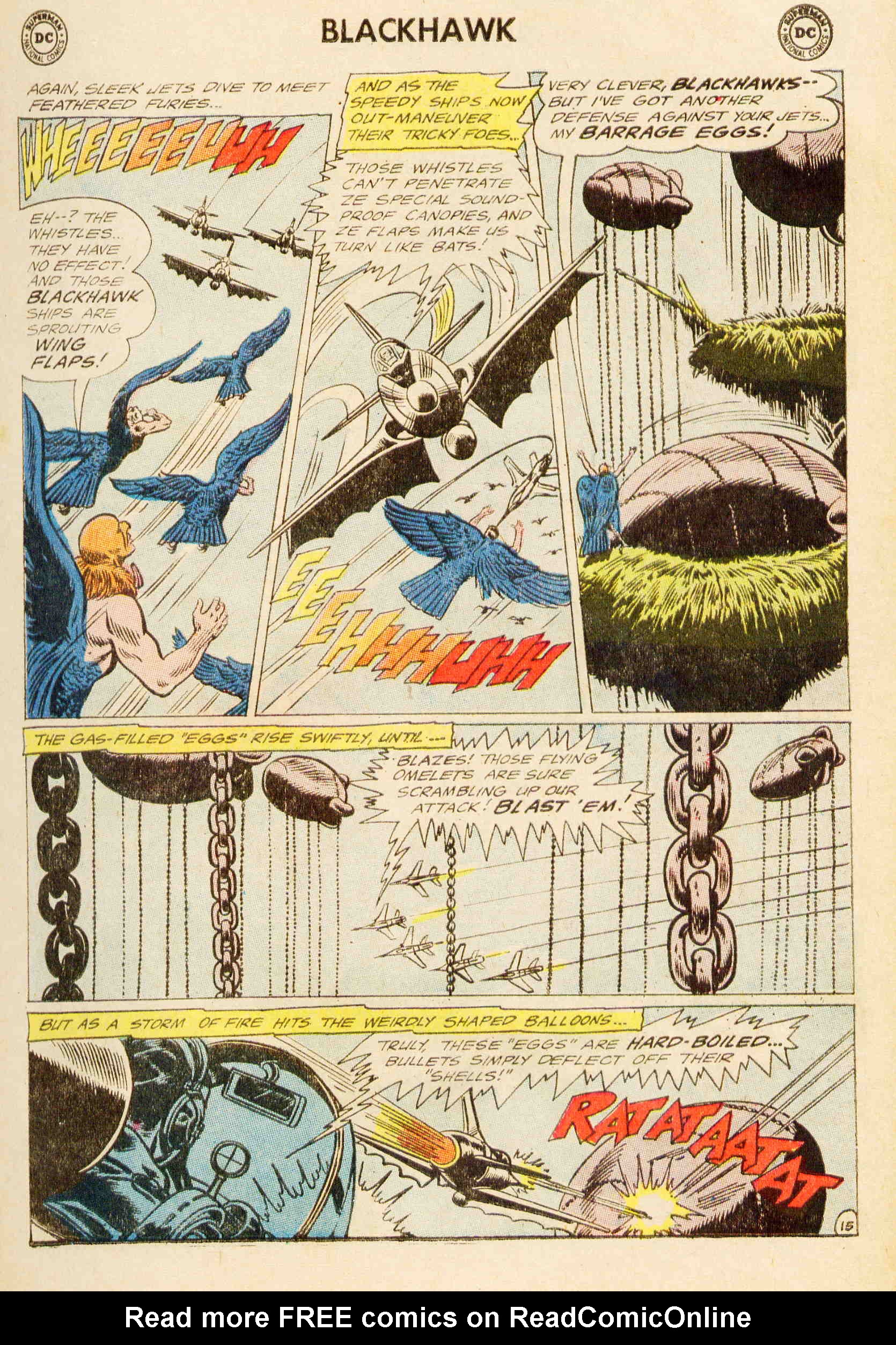 Read online Blackhawk (1957) comic -  Issue #209 - 17