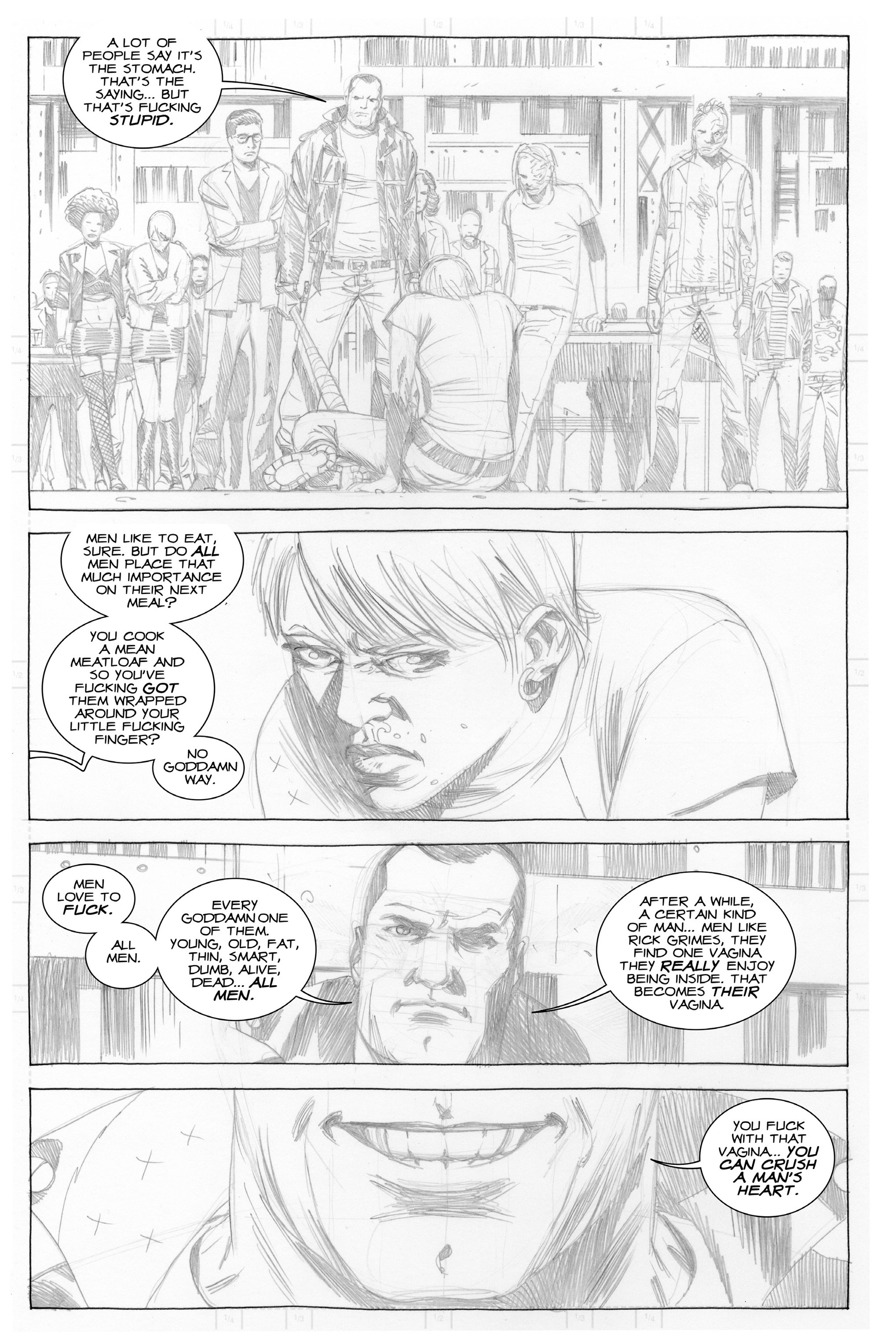 The Walking Dead issue All Out War Artist Proof Edition - Page 47