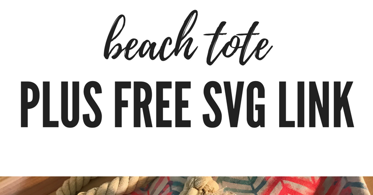 Chaos And Crafts Design Adventure Awaits Beach Tote With Free Svg Download