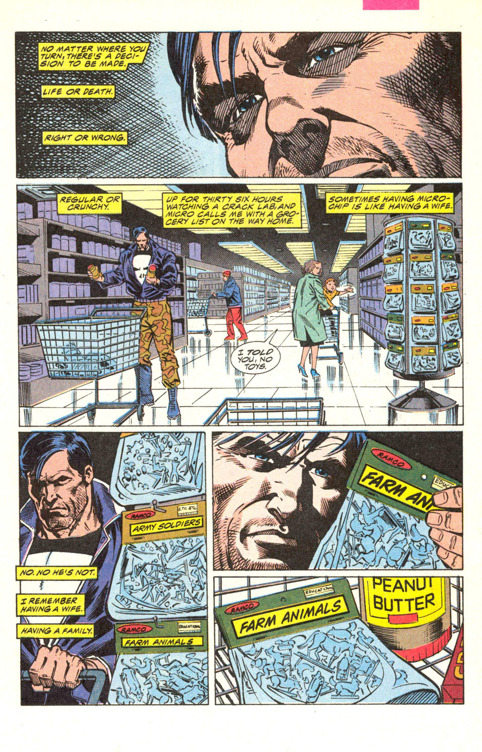 Read online The Punisher (1987) comic -  Issue #63 - The Big Check-Out - 4