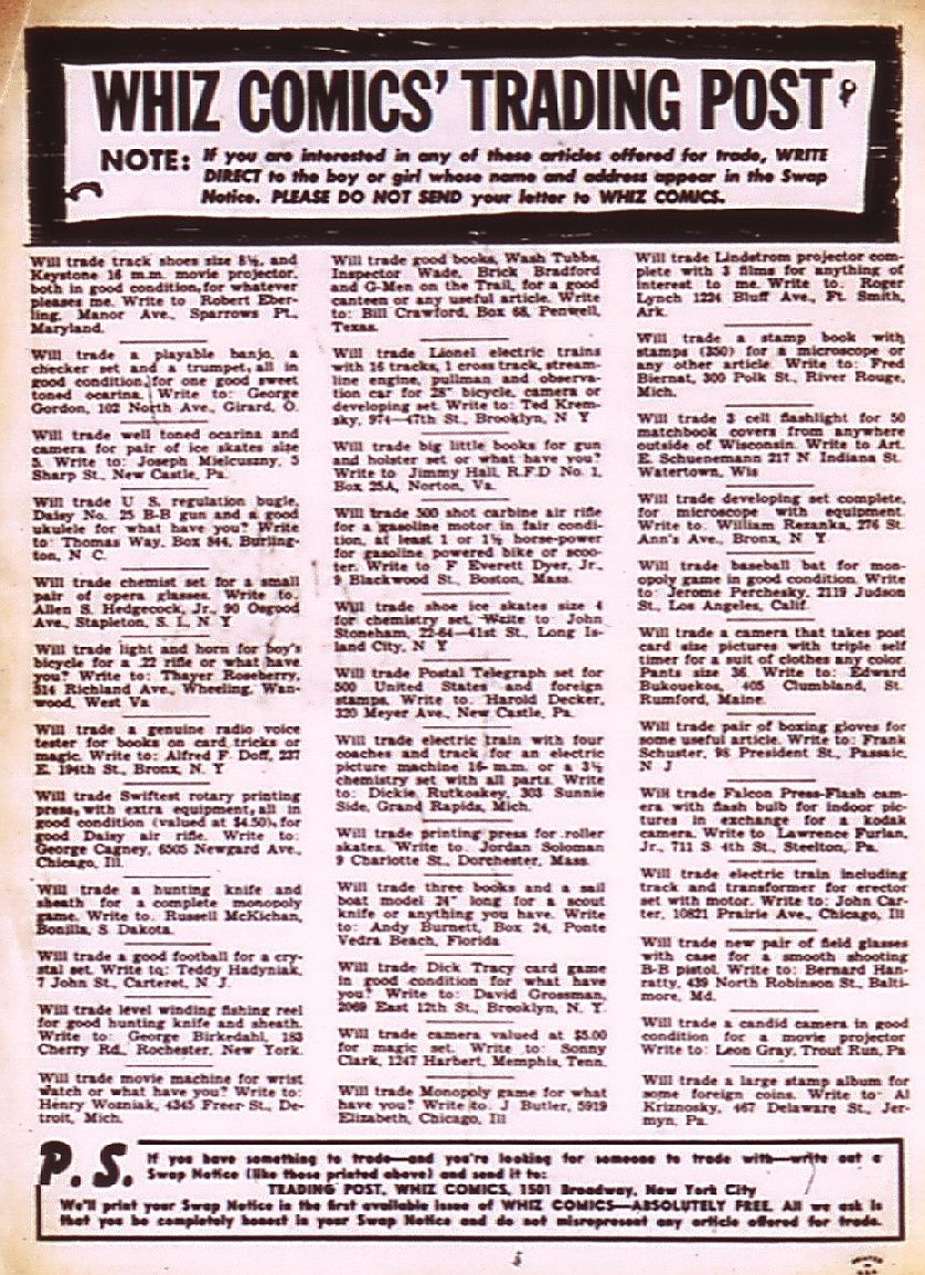 Read online WHIZ Comics comic - Issue #22 - 2