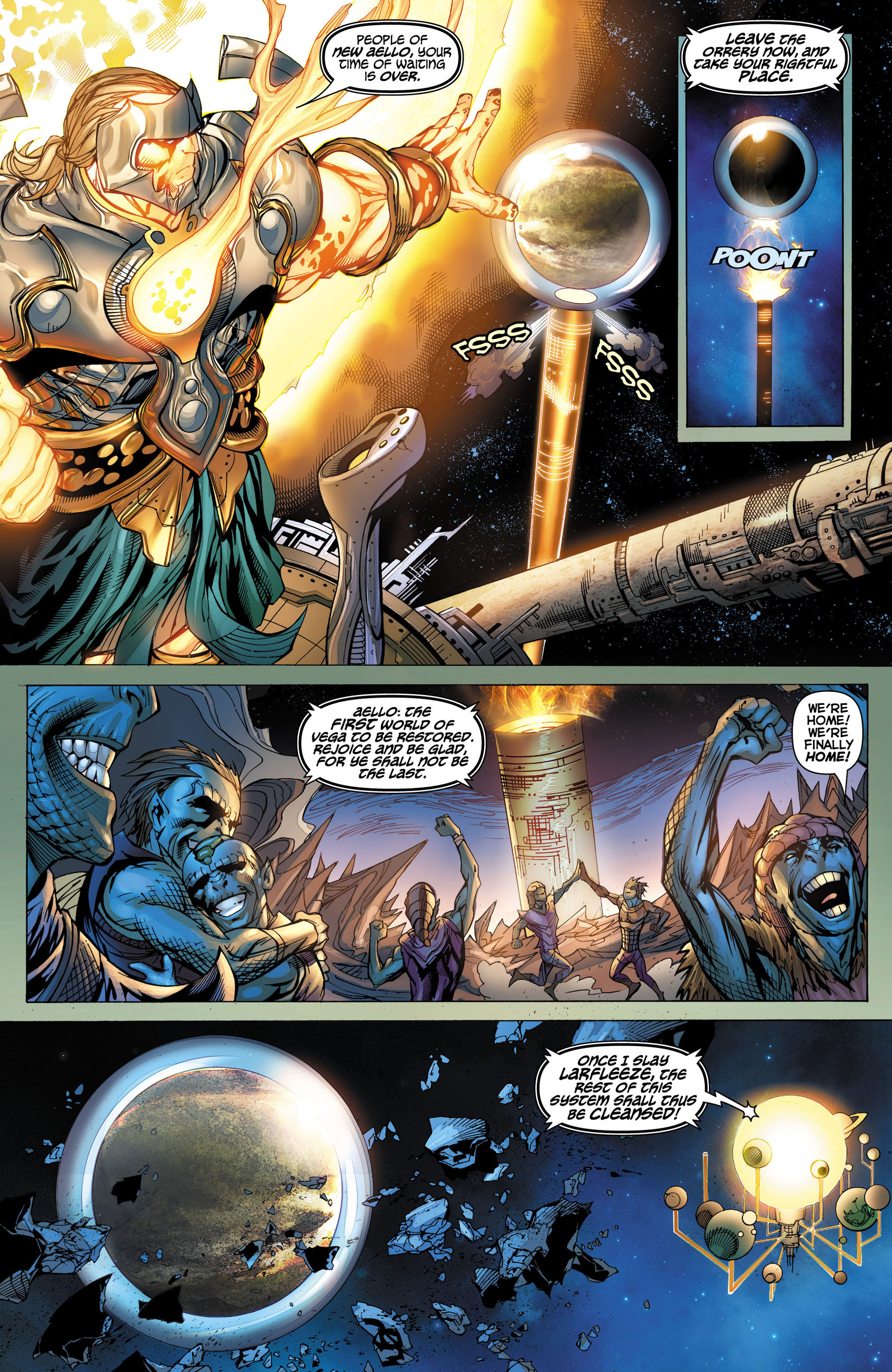 Read online Green Lantern: New Guardians comic -  Issue #11 - 12