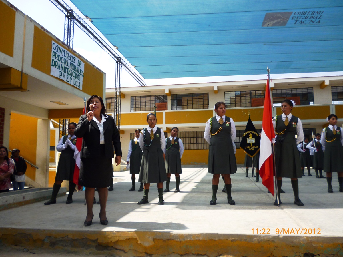 IEFZC I. E. Fortunato Zora Carvajal Desfile de la I.E. Fortunato