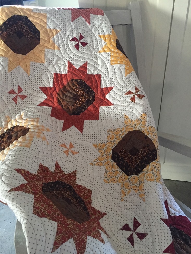 Laugh yourself into Stitches Introducing Indian Summer Quilt Pattern!