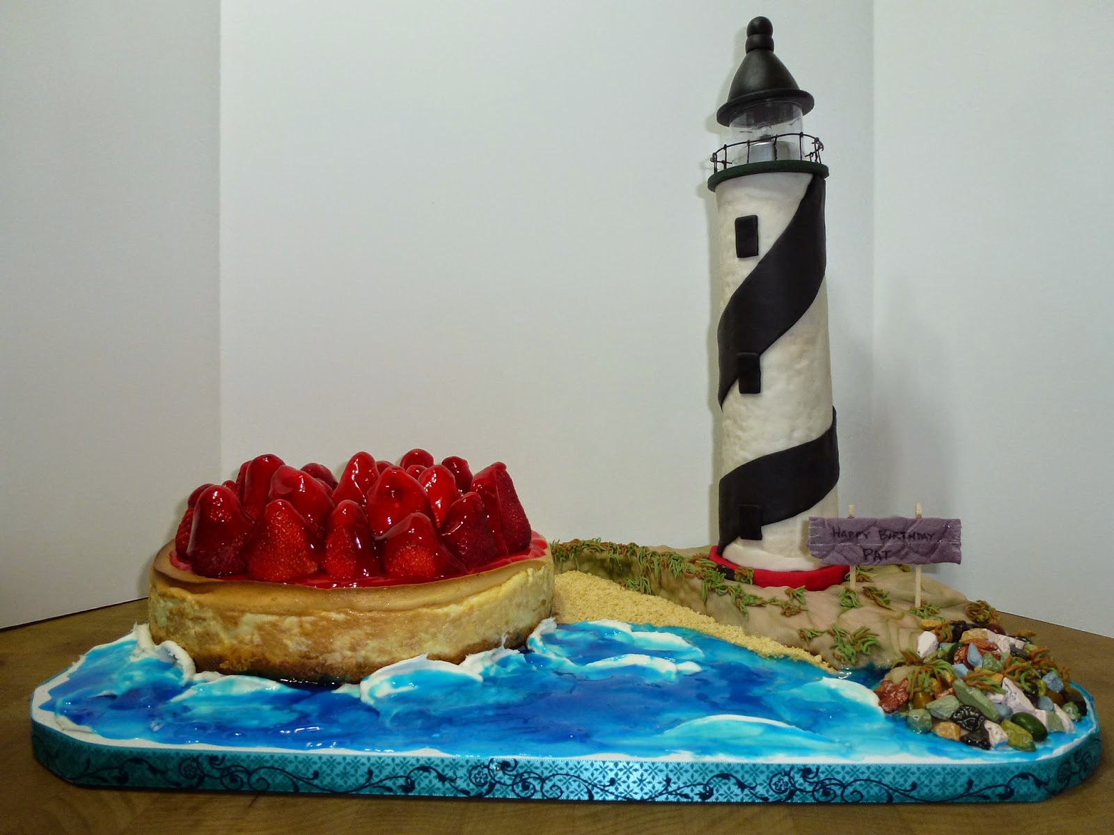 Cakes By Chris Lighthouse Birthday Cheese Cake