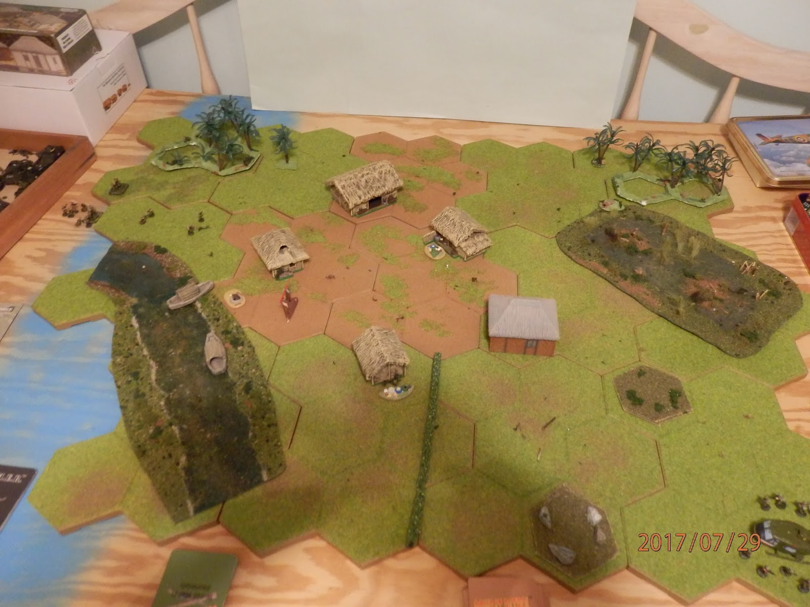 Platoon Forward Battle in the bamboo Trang Luc