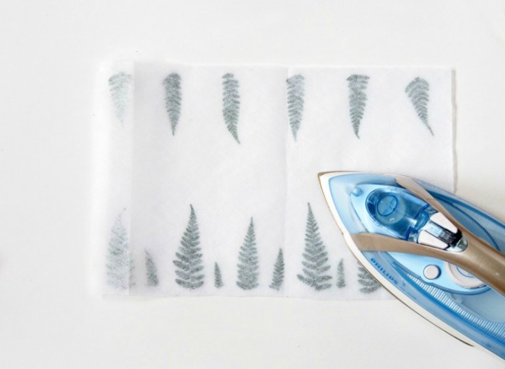 Diy lámpara con motivos de botánica