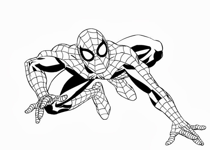 Spiderman coloring pages | Free Coloring Pages and Coloring Books for Kids