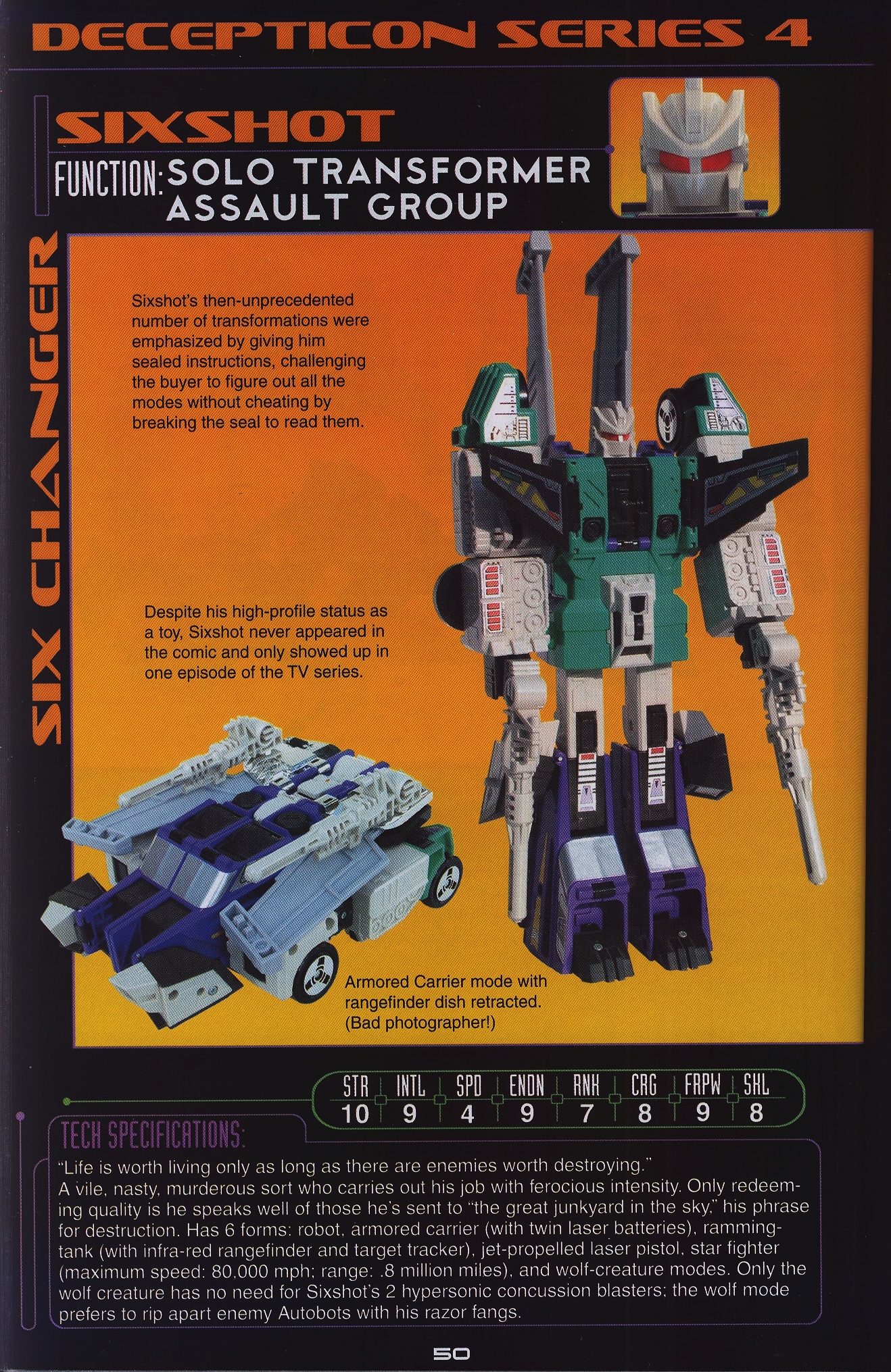 Read online Cybertronian: An Unofficial Transformers Recognition Guide comic -  Issue #3 - 48