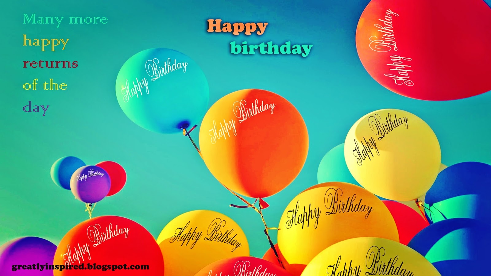 COLORFUL birthday wishes pictures |GreatlyInspired