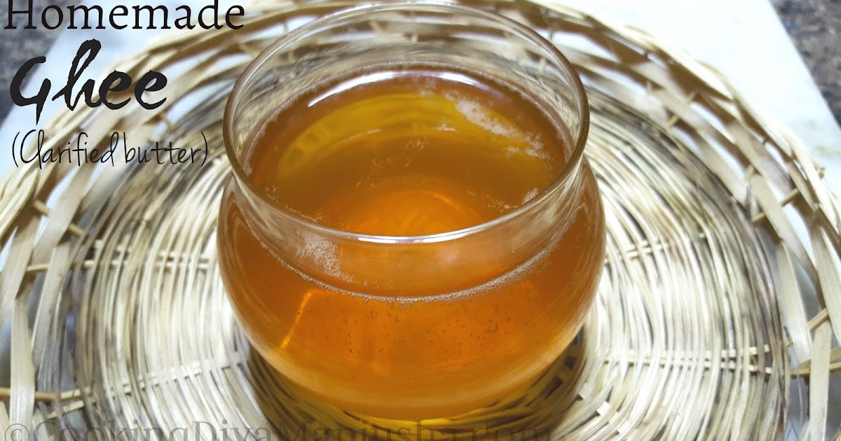 How I made homemade ghee /Clarified butter with homemade butter and WHY