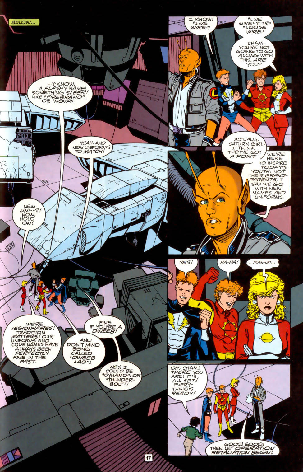 Legion of Super-Heroes (1989) 41 Page 17