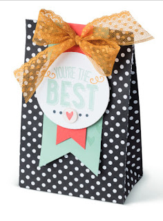 Stampin' Up! Friendly Wishes Sneak Peek Sample + Triple Banner Punch, Gift Bag Punch Board & New In Colors