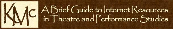 Οδηγός του καθ. Ken McCoy (Stetson University, USA) για το Θεάτρο στο Διαδίκτυο