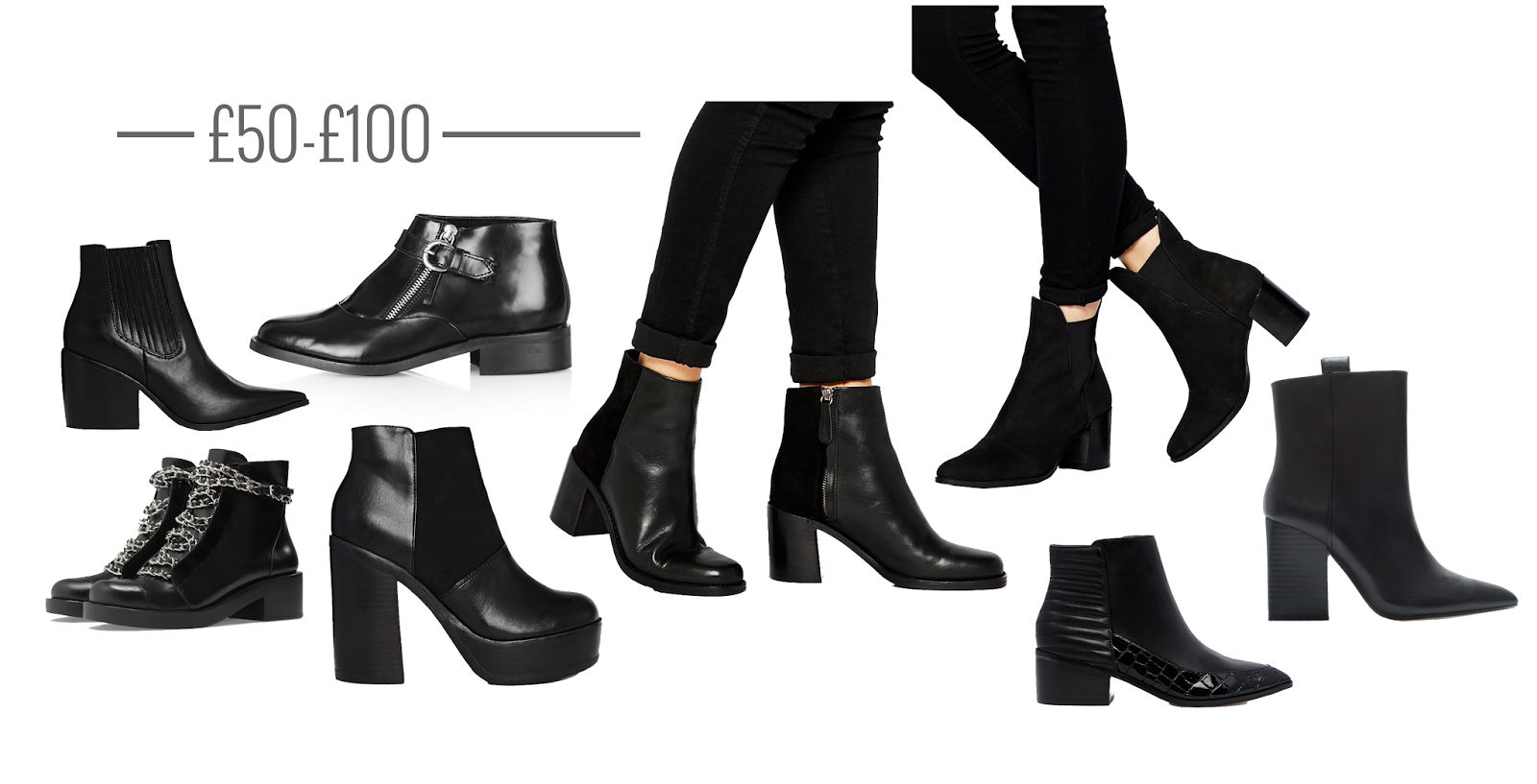 Best Black Ankle Boots My Edit Hannah Louise Fashion Best Black Ankle Boots My Edit Hannah Louise Fashion