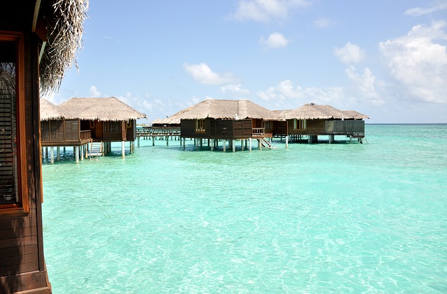 Water villa Maldivas low cost