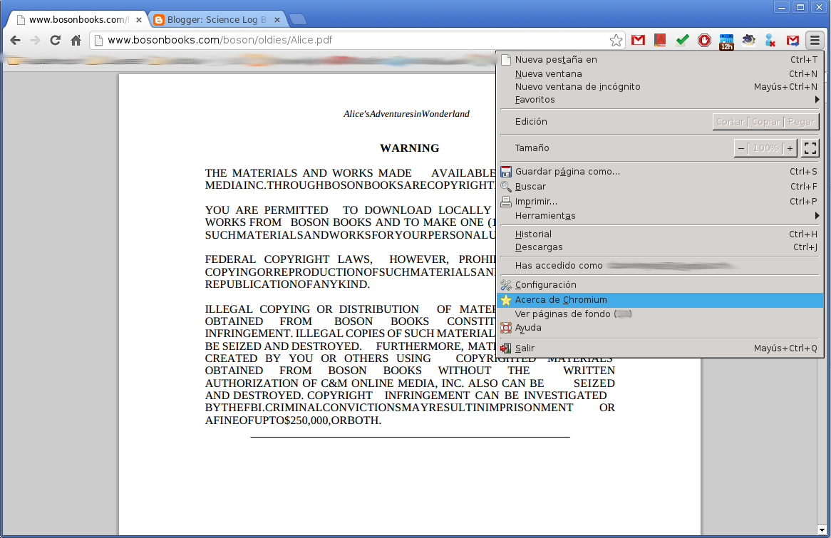Daniel's Log Book: Lector de PDF nativo de Google Chrome en Chromium ...