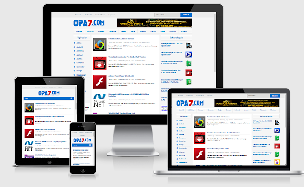 Opa7 Premium Responsive Blogger Template