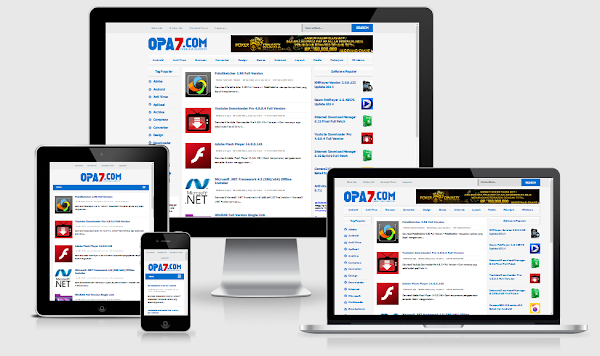 Opa7 Premium Responsive Blogger Template
