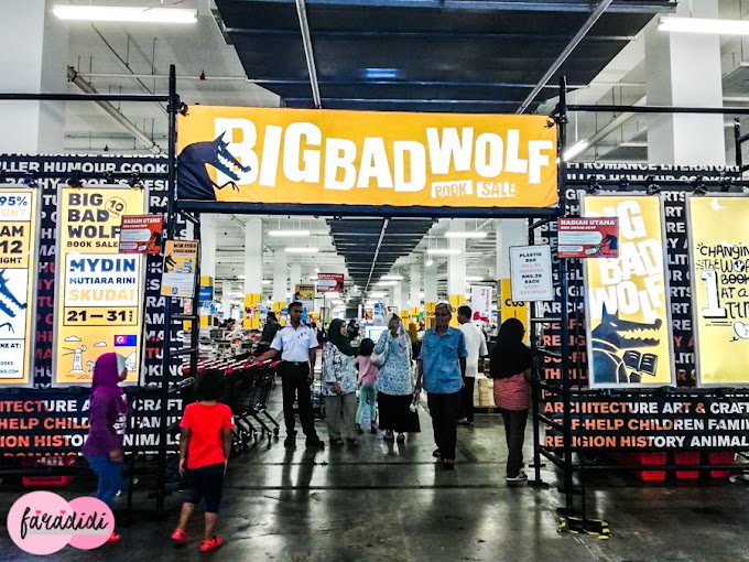 Banyaknyaaa Buku Menarik di Big Bad Wolf Johor 2019