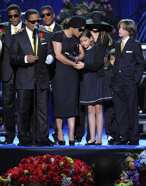 Michael Jackson Pics Michael Jackson's funeral