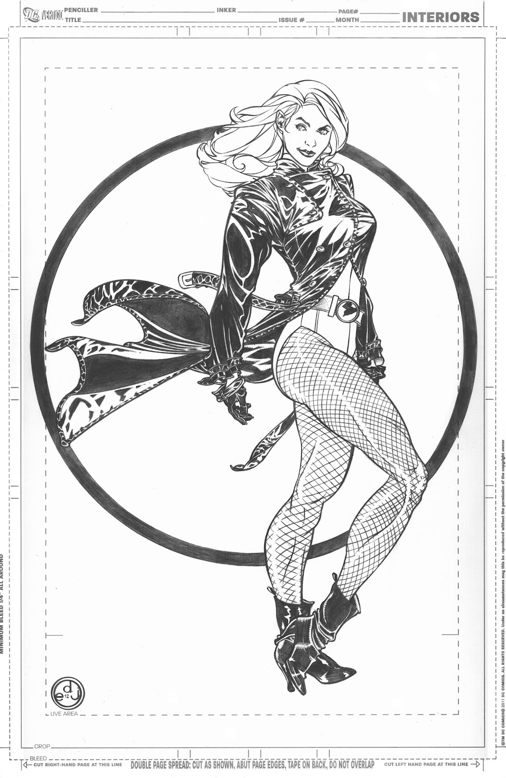 It is a picture of Crafty Black Canary Drawing It's just a graphic of Crafty Black Canary Drawing