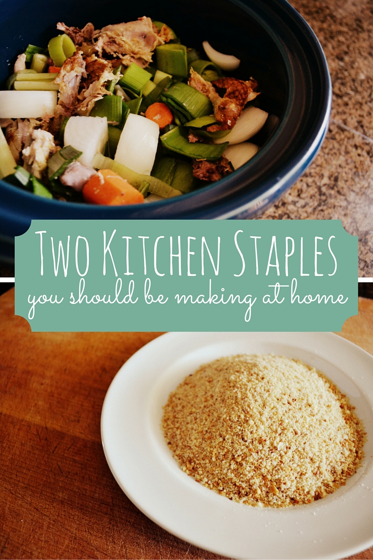 Plan to Happy Two Things You Should be Making at Home {Breadcrumbs and