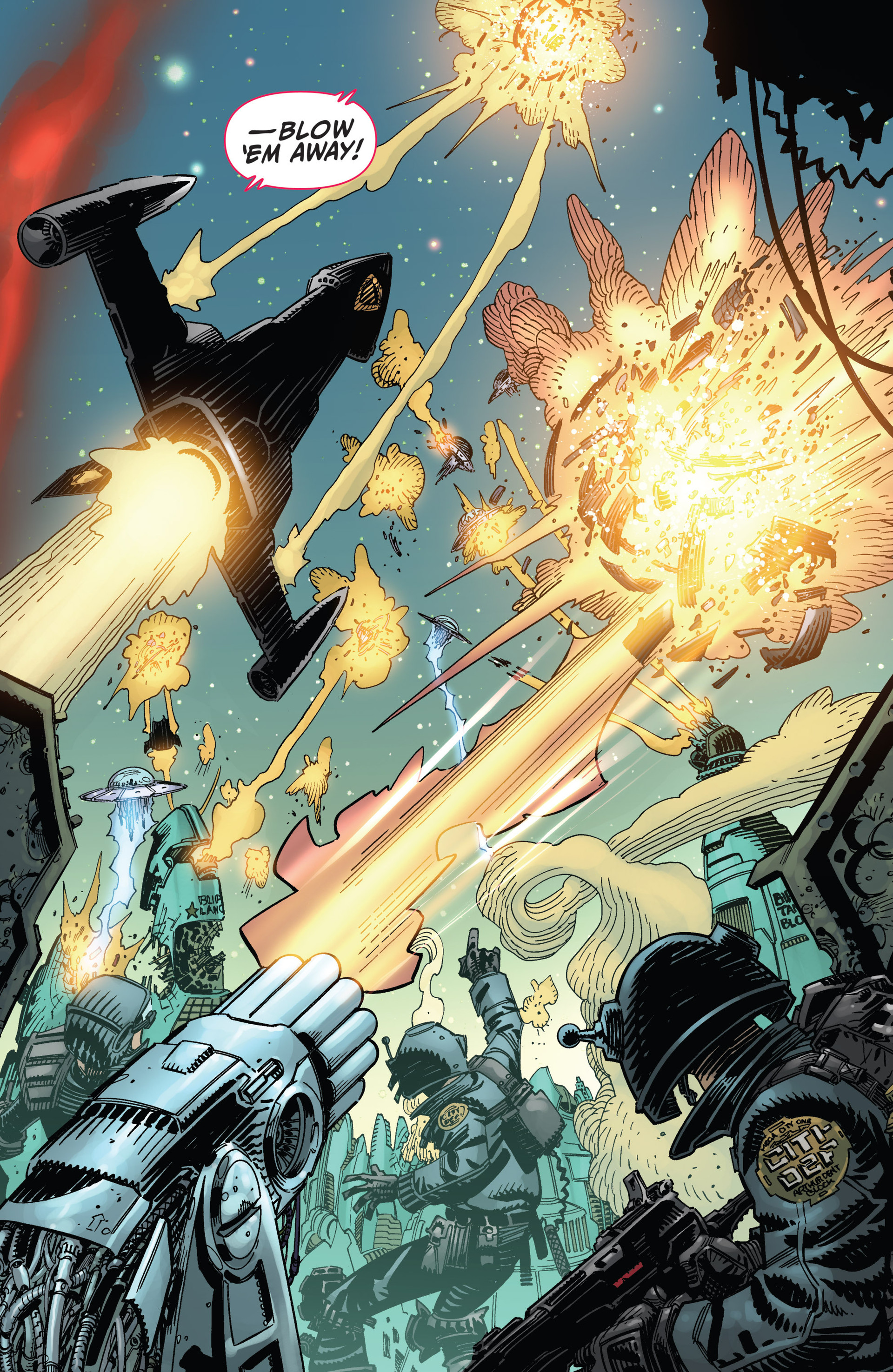 Read online Mars Attacks Judge Dredd comic -  Issue #4 - 20