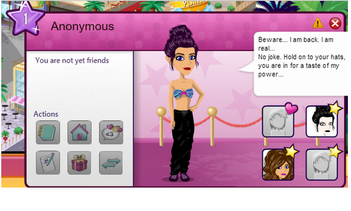 Wariatka z MovieStarPlanet: Hakerzy na MSP