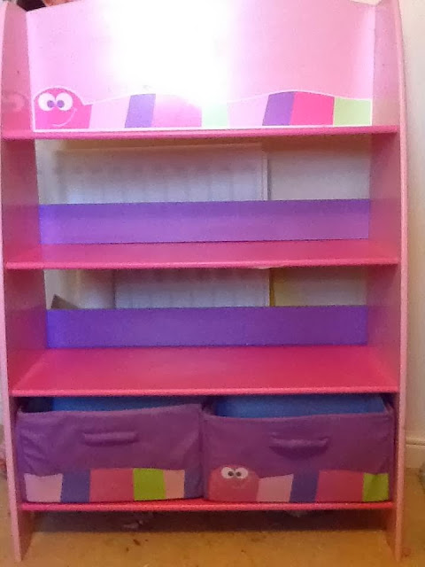 ELC pink bookcase