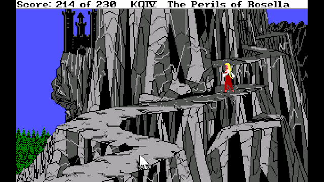 Screenshot from King's Quest IV