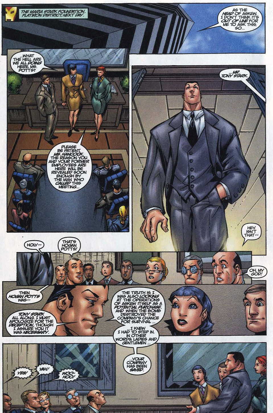 Read online Iron Man (1998) comic -  Issue #45 - 23