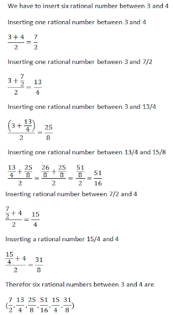 R.D. Sharma Solutions Class 9th: Ch 1 Number System Exercise 1.1