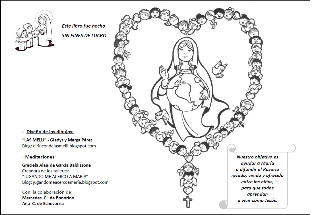 La Catequesis (El blog de Sandra) Recursos Catequesis Santo Rosario para Colorear Mes de Octubre La Catequesis (El blog de Sandra) Recursos Catequesis Santo Rosario para Colorear Mes de Octubre