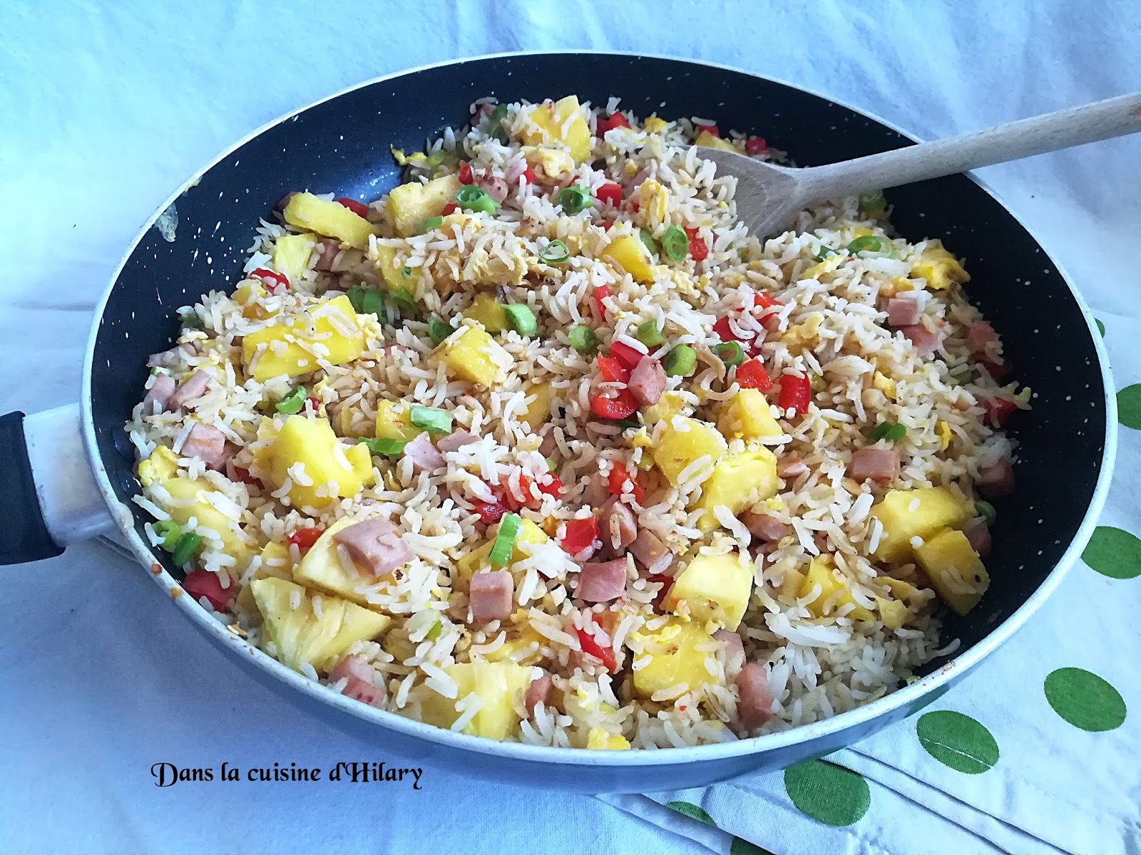 Dans la cuisine d'Hilary: Riz frit à l'Hawaienne pour vos vos envies d ...